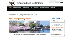 Desktop Screenshot of chagrindads.com